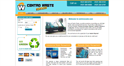 Desktop Screenshot of centrowaste.com